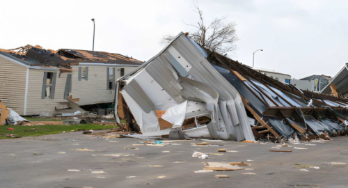 Houston, tornado devasta Memorial Northwest: oltre 100 case danneggiate, nessun ferito